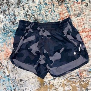 Athleta 4” shorts- Camo Print